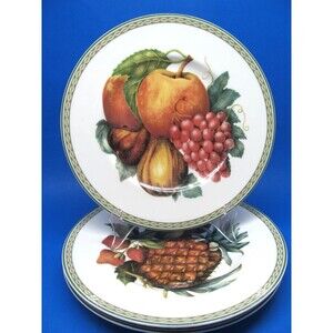 Fitz & Floyd Belle Classique Bone China  9-1/4" Salad Plates New set of 3